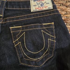 True Religion Like New Ladies Denim Straight Leg Jeans